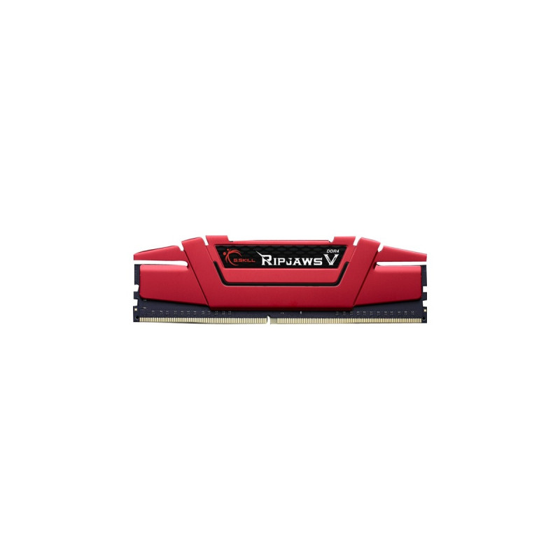 G.Skill DIMM 32 GB DDR4-3200 (2x 16 GB) Dual-Kit, Arbeitsspeicher(F4-3200C14D-32GVR, Ripjaws V, INTEL XMP)