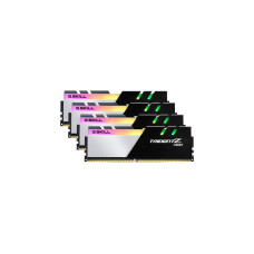G.Skill DIMM 32 GB DDR4-3600 (4x 8 GB) Quad-Kit, Arbeitsspeicher(schwarz/weiß, F4-3600C14Q-32GTZNB, Trident Z Neo, INTEL XMP)