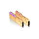 G.Skill DIMM 32 GB DDR4-4000 (2x 16 GB) Dual-Kit, Arbeitsspeicher(gold, F4-4000C16D-32GTRGA, Trident Z Royal, INTEL XMP)