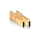 G.Skill DIMM 32 GB DDR4-4000 (2x 16 GB) Dual-Kit, Arbeitsspeicher(gold, F4-4000C16D-32GTRGA, Trident Z Royal, INTEL XMP)