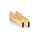 G.Skill DIMM 32 GB DDR4-4400 (2x 16 GB) Dual-Kit, Arbeitsspeicher(gold, F4-4400C19D-32GTRG, Trident Z Royal, INTEL XMP)