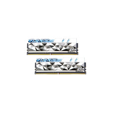 G.Skill DIMM 32 GB DDR4-4800 (2x 16 GB) Dual-Kit, Arbeitsspeicher(silber, F4-4800C20D-32GTES, Trident Z Royal Elite, INTEL XMP)