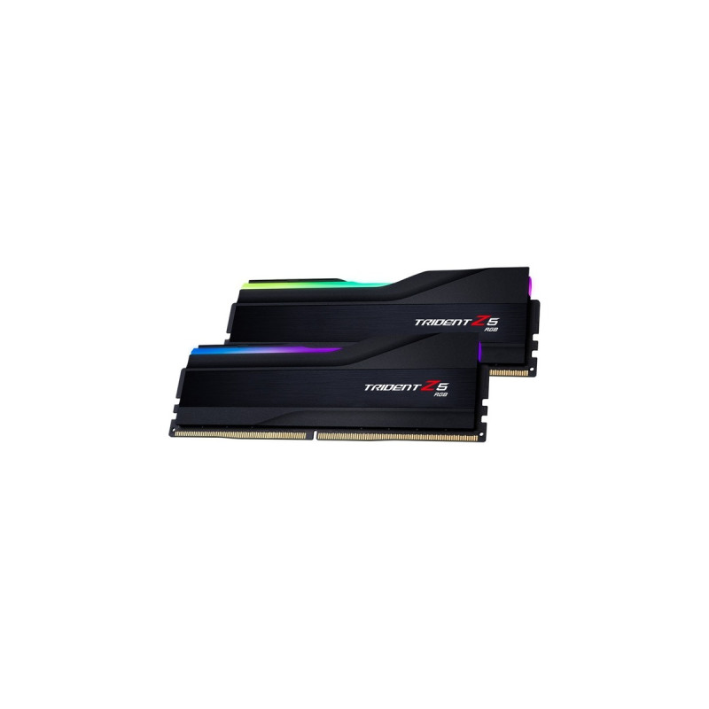 G.Skill DIMM 32 GB DDR5-5200 (2x 16 GB) Dual-Kit, Arbeitsspeicher(schwarz, F5-5200J3636C16GX2-TZ5RK, Trident Z5 RGB, INTEL XMP)