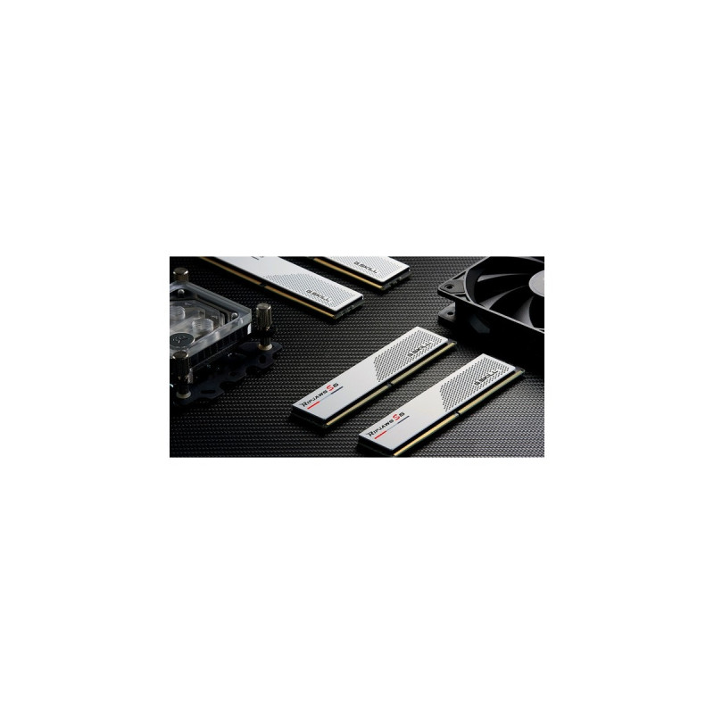 G.Skill DIMM 32 GB DDR5-5600 (2x 16 GB) Dual-Kit, Arbeitsspeicher(weiß, F5-5600J4040C16GX2-RS5W, Ripjaws S5, INTEL XMP)