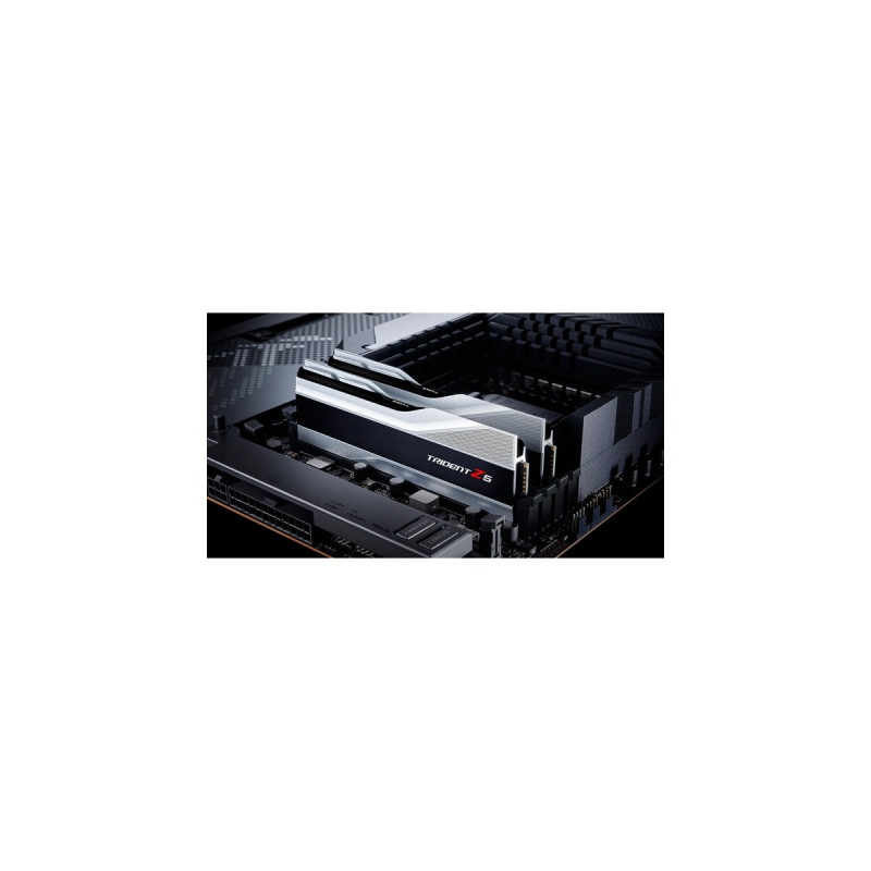 G.Skill DIMM 32 GB DDR5-5600 (2x 16 GB) Dual-Kit, Arbeitsspeicher(silber/schwarz, F5-5600J4040C16GX2-TZ5S, Trident Z5, INTEL XMP)