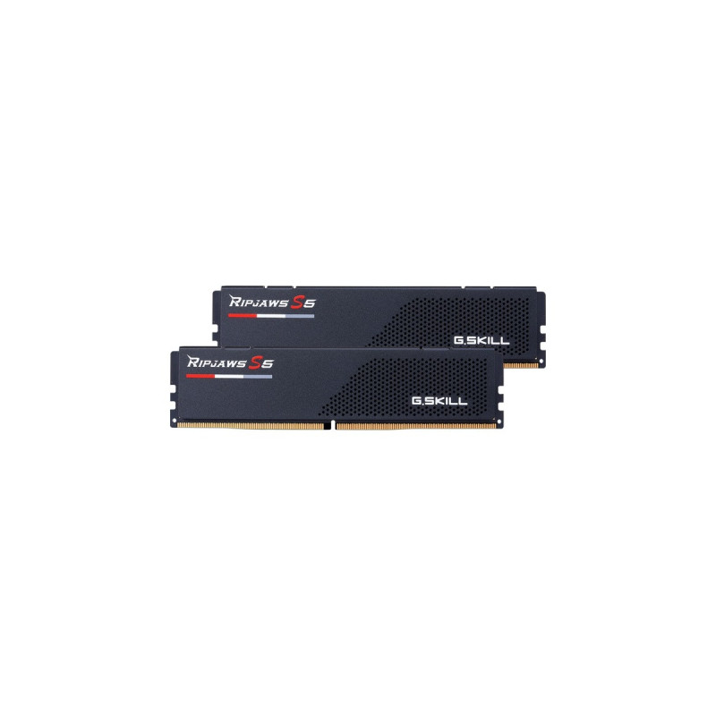 G.Skill DIMM 32 GB DDR5-5600 (2x 16 GB) Dual-Kit, Arbeitsspeicher(schwarz, F5-5600J3636C16GX2-RS5K, Ripjaws S5, INTEL XMP)