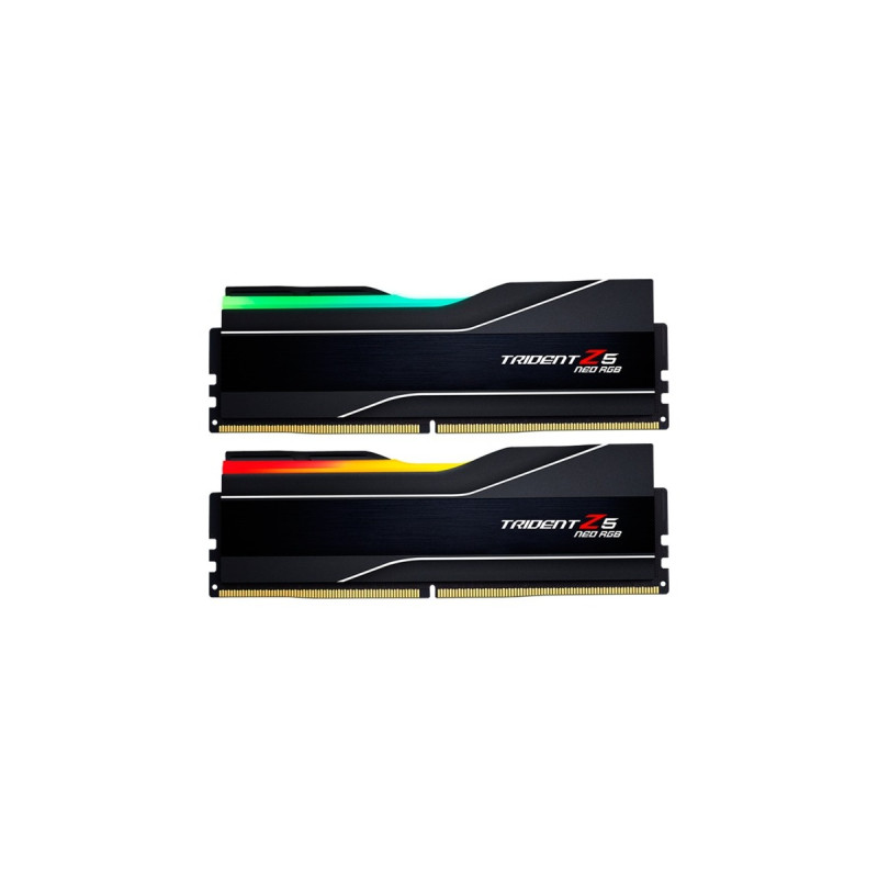 G.Skill DIMM 32 GB DDR5-5600 (2x 16 GB) Dual-Kit, Arbeitsspeicher(schwarz, F5-5600J3036D16GX2-TZ5NR, Trident Z NEO RGB, AMD EXPO)