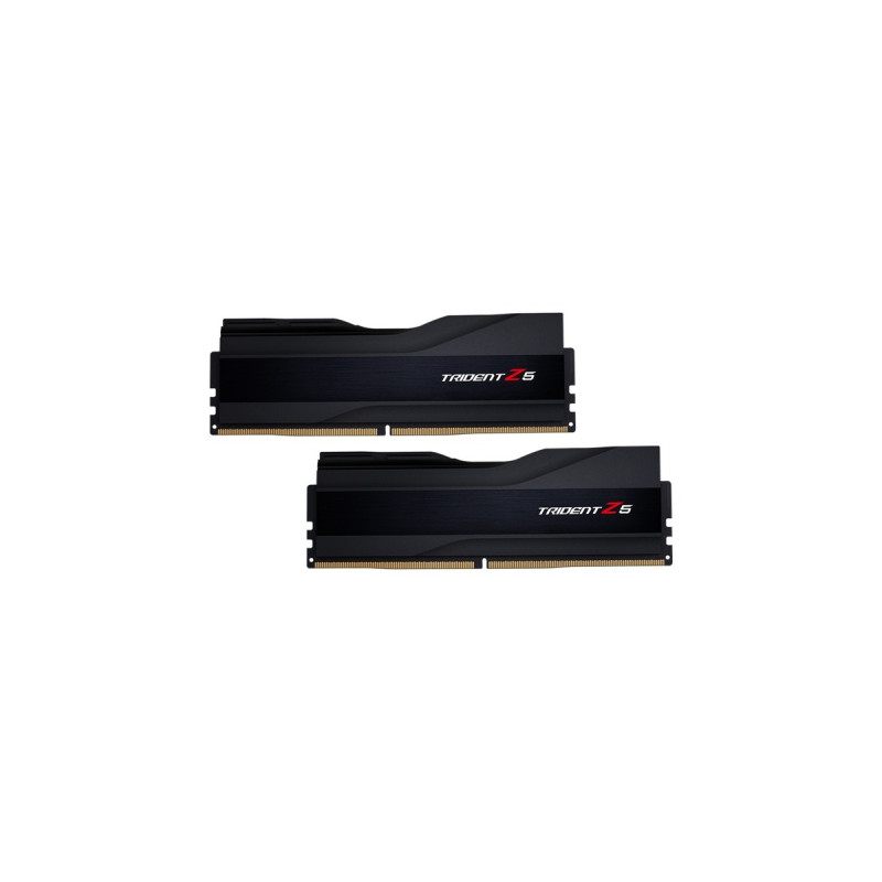 G.Skill DIMM 32 GB DDR5-6000 (2x 16 GB) Dual-Kit, Arbeitsspeicher(schwarz (matt), F5-6000J4040F16GX2-TZ5K, Trident Z5, INTEL XMP)