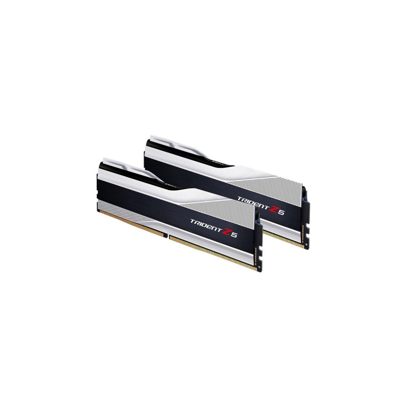 G.Skill DIMM 32 GB DDR5-6000 (2x 16 GB) Dual-Kit, Arbeitsspeicher(silber, F5-6000J3040F16GX2-TZ5S, Trident Z5, INTEL XMP)
