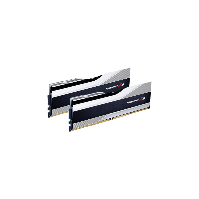 G.Skill DIMM 32 GB DDR5-6400 (2x 16 GB) Dual-Kit, Arbeitsspeicher(silber, F5-6400J3239G16GX2-TZ5S, Trident Z5, INTEL XMP)