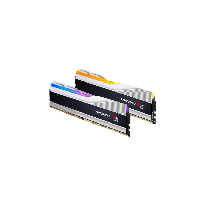 G.Skill DIMM 32 GB DDR5-6800 (2x 16 GB) Dual-Kit, Arbeitsspeicher(silber, F5-6800J3445G16GX2-TZ5RS, Trident Z5 RGB, INTEL XMP)