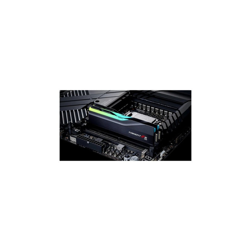G.Skill DIMM 32 GB DDR5-6800 (2x 16 GB) Dual-Kit, Arbeitsspeicher(schwarz, F5-6800J3445G16GX2-TZ5RK, Trident Z5 RGB, INTEL XMP)