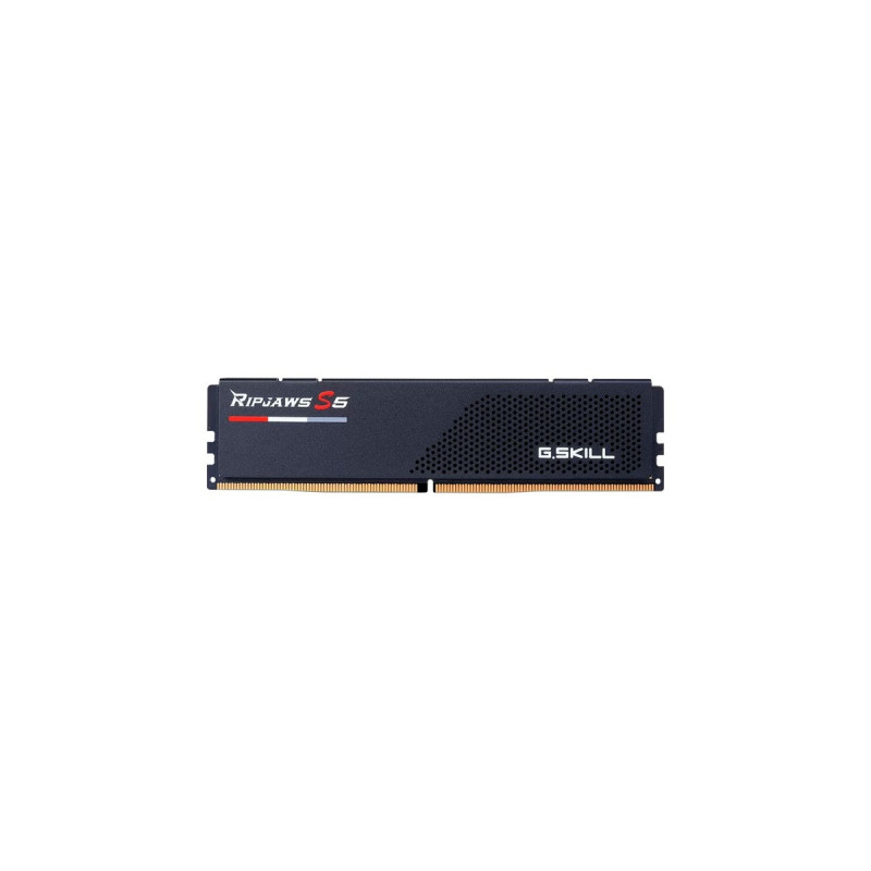 G.Skill DIMM 48 GB DDR5-6400 (2x 24 GB) Dual-Kit, Arbeitsspeicher(schwarz, F5-6400J3239F24GX2-RS5K, Ripjaws S5, INTEL XMP)