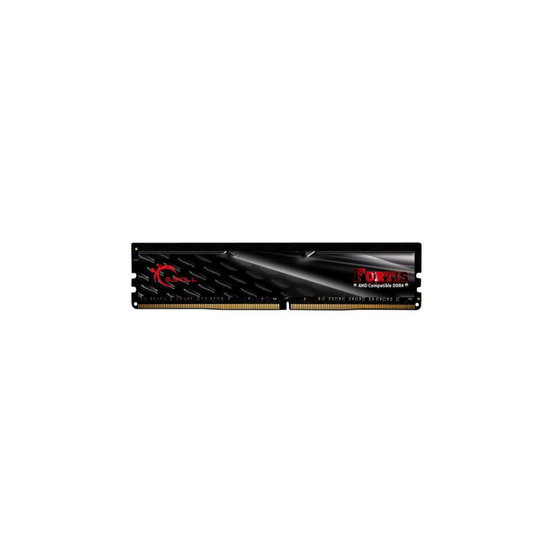 G.Skill DIMM 64 GB DDR4-2400 (4x 16 GB) Quad-Kit, Arbeitsspeicher(schwarz, F4-2400C15Q-64GFT, FORTIS, INTEL XMP)