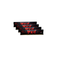 G.Skill DIMM 64 GB DDR4-2400 (4x 16 GB) Quad-Kit, Arbeitsspeicher(F4-2400C15Q-64GIS, Aegis, INTEL XMP)