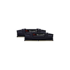 G.Skill DIMM 64 GB DDR4-3200 (2x 32 GB) Dual-Kit, Arbeitsspeicher(schwarz, F4-3200C16D-64GVK, Ripjaws V, INTEL XMP)