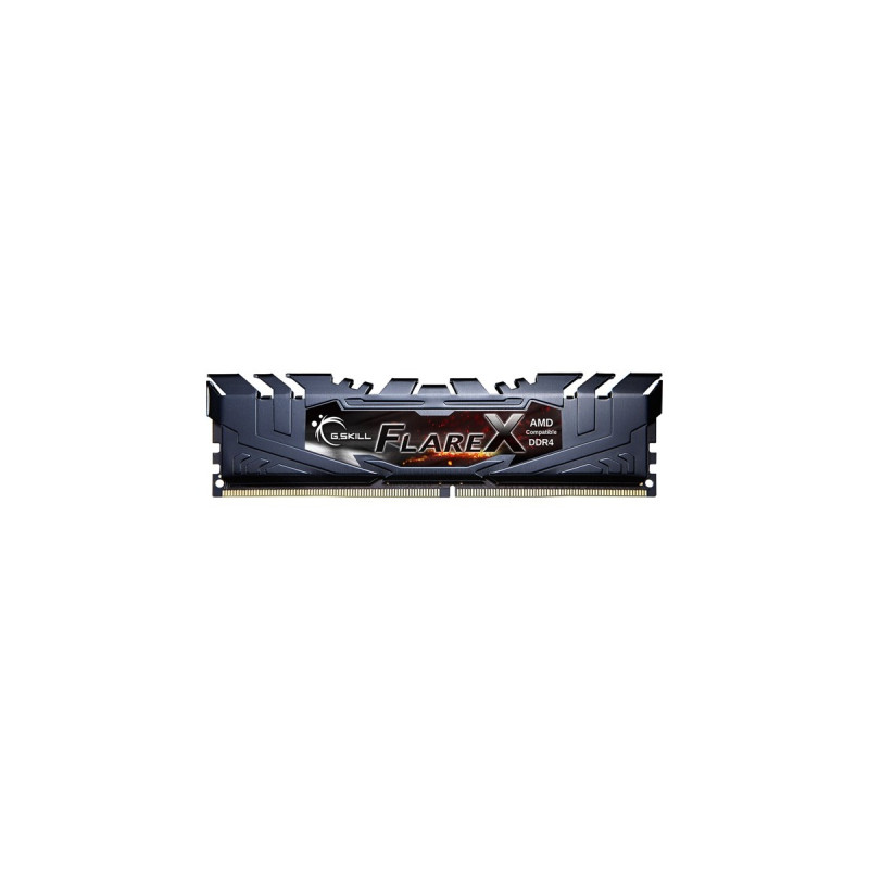 G.Skill DIMM 64 GB DDR4-3200 (4x 16 GB) Quad-Kit, Arbeitsspeicher(schwarz, F4-3200C14Q-64GFX, Flare X, INTEL XMP)
