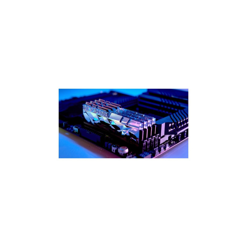 G.Skill DIMM 64 GB DDR4-4266 (2x 32 GB) Dual-Kit, Arbeitsspeicher(silber, F4-4266C19D-64GTES, Trident Z Royal Elite, INTEL XMP)