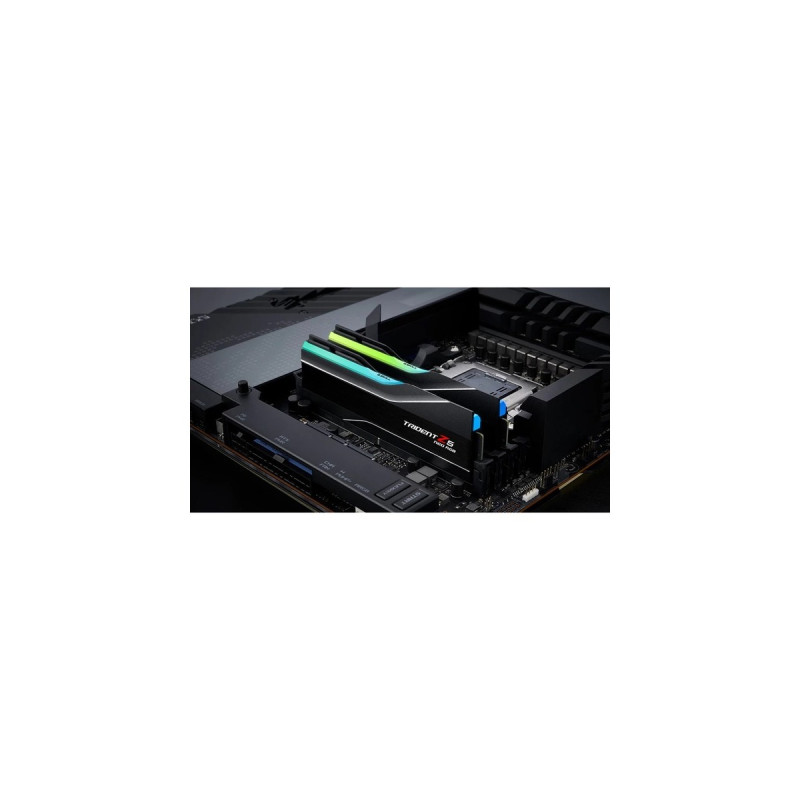 G.Skill DIMM 64 GB DDR5-6000 (2x 32 GB) Dual-Kit, Arbeitsspeicher(schwarz, F5-6000J3238G32GX2-TZ5NR, Trident Z NEO RGB, AMD EXPO)