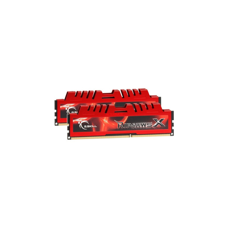 G.Skill DIMM 8 GB DDR3-1333 (2x 4 GB) Dual-Kit, Arbeitsspeicher(F3-10666CL9D-8GBXL, RipjawsX, Retail)