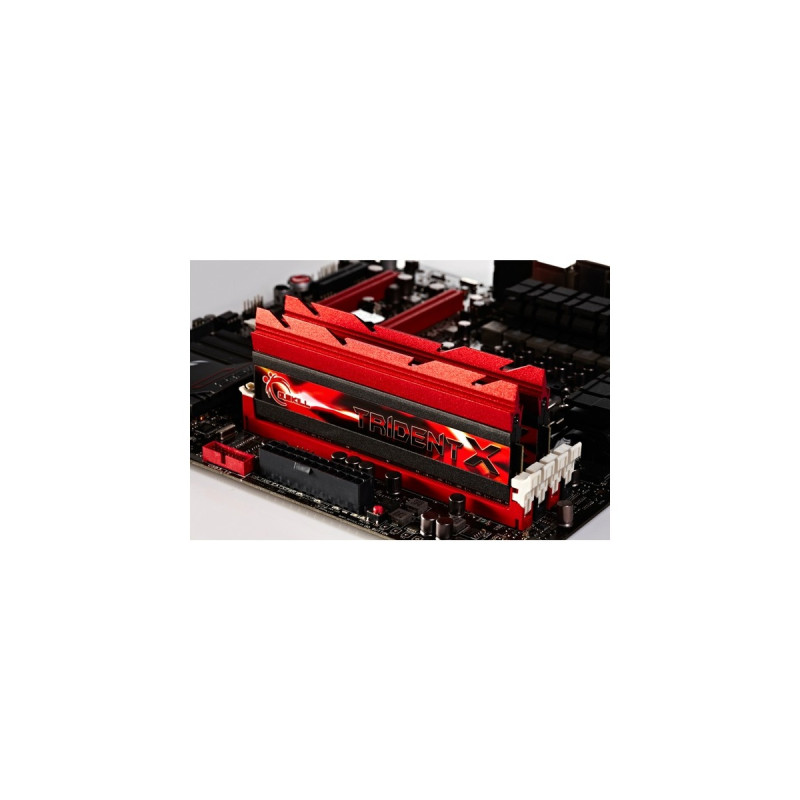 G.Skill DIMM 8 GB DDR3-2400 (2x 4 GB) Dual-Kit, Arbeitsspeicher(F3-2400C10D-8GTX, TridentX, INTEL XMP, Retail)