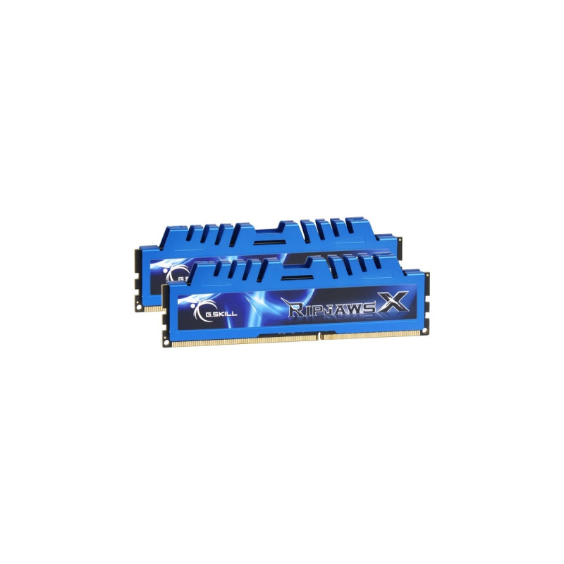 G.Skill DIMM 8 GB DDR3-2400 (2x 4 GB) Dual-Kit, Arbeitsspeicher(F3-2400C11D-8GXM, RipjawsX, INTEL XMP)