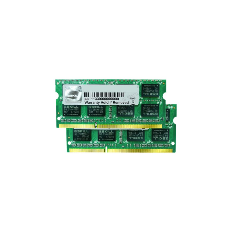 G.Skill SO-DIMM 16 GB DDR3-1600 (2x 8 GB) Dual-Kit, Arbeitsspeicher(F3-1600C11D-16GSL)