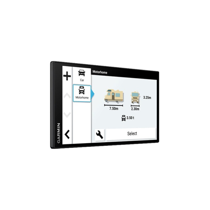 Garmin Camper 795, Navigationssystem(Karten: Europa)