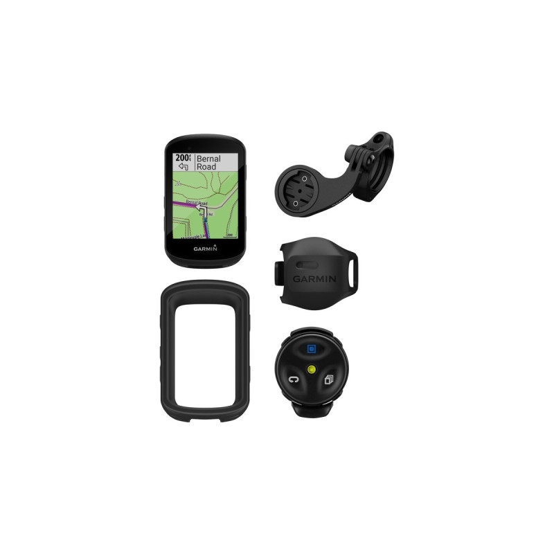 Garmin Edge 530 Mountainbike-Bundle, Fahrradcomputer(schwarz, inkl. Geschwindigkeitssensor, Edge-Fernbedienung)