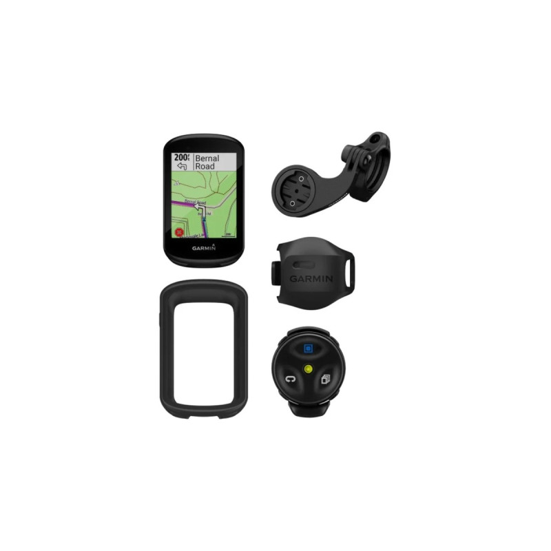 Garmin Edge 830 Mountainbike-Bundle, Fahrradcomputer(schwarz, inkl. Geschwindigkeitssensor 2, Edge-Fernbedienung)
