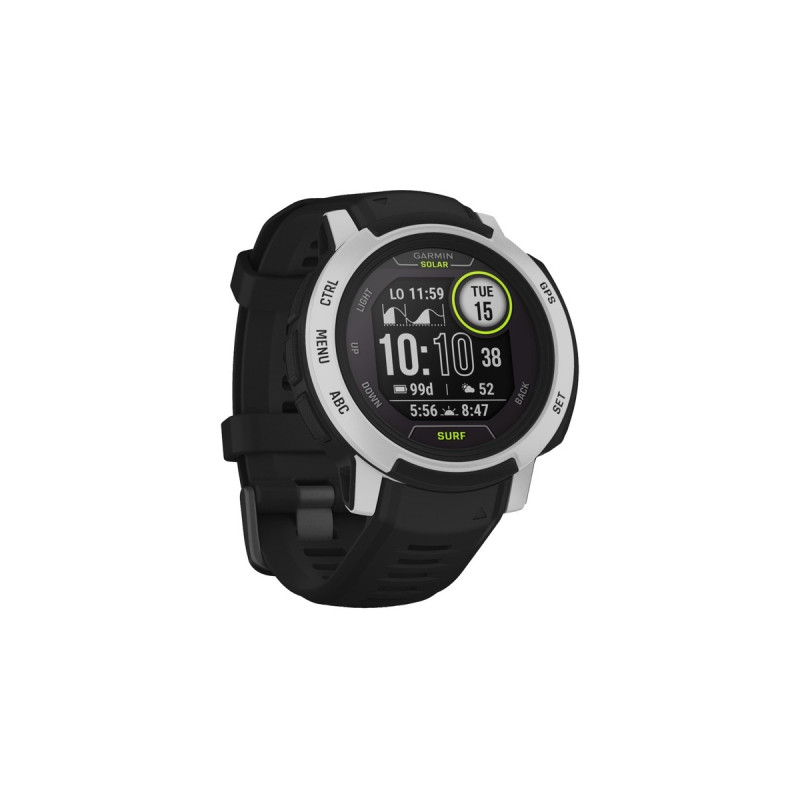 Garmin Instinct 2 Solar Surf Edition, Smartwatch(schwarz/hellgrau)