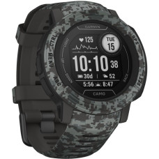 Garmin Instinct 2, Smartwatch(dunkelgrau/tarnfarben, Camo Edition)