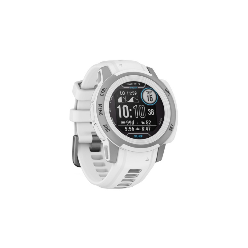 Garmin Instinct 2s Solar Surf Edition, Smartwatch(hellgrau)