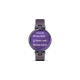 Garmin Lily Sport, Fitnesstracker(violett, Violettes Silikonarmband)