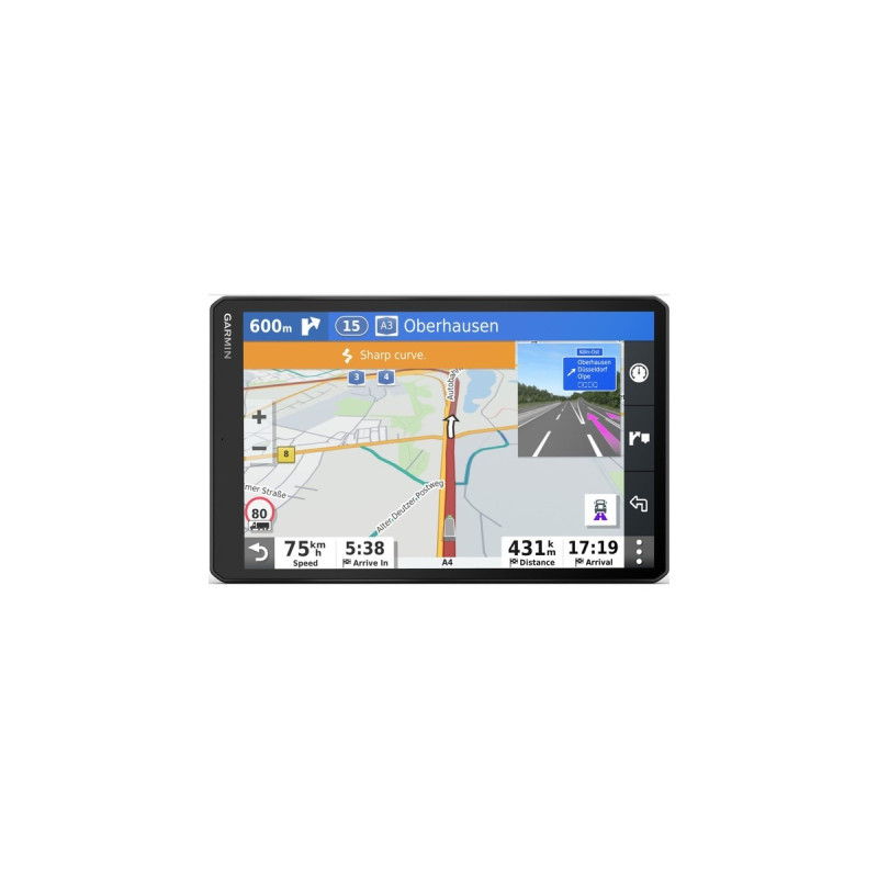 Garmin dezl LGV1000, Navigationssystem