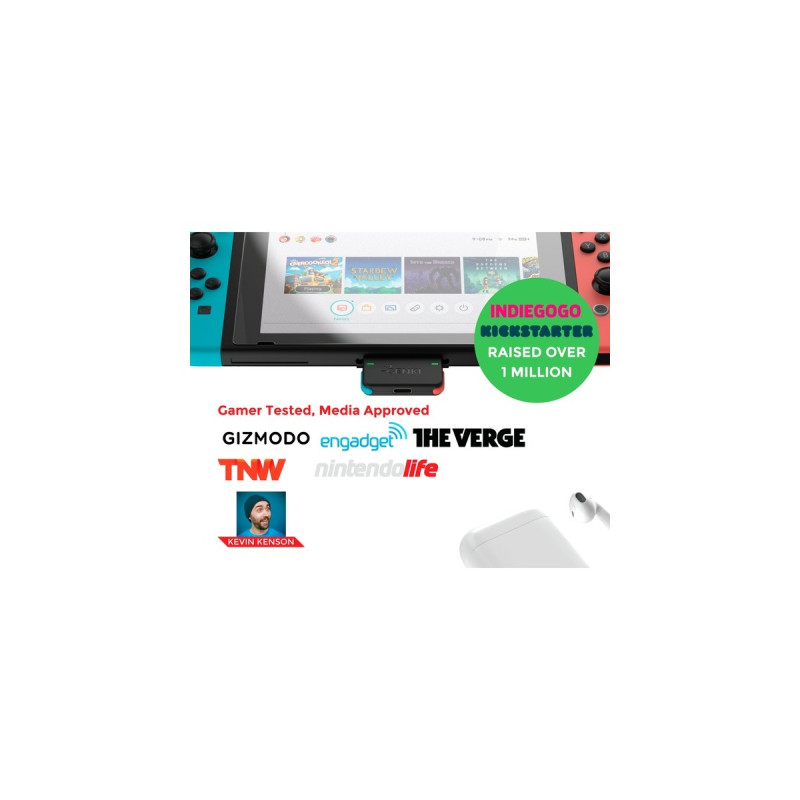 Genki Audio Neon, USB Audio-Interface(rot/blau)