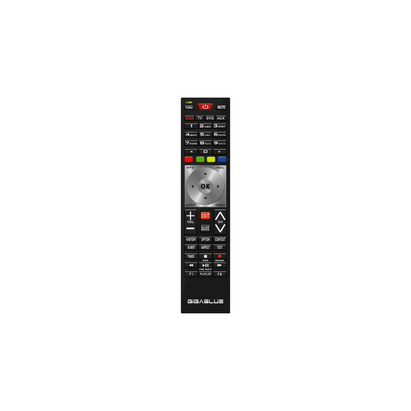 GigaBlue Remotecontrol Universal 4K, Fernbedienung(schwarz)