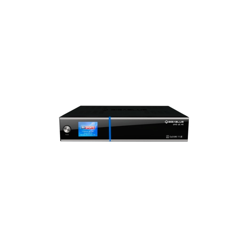 GigaBlue Ultra HD UE 4K, Sat-Receiver(schwarz, DVB-S2 FBC Tuner, Dual Core)