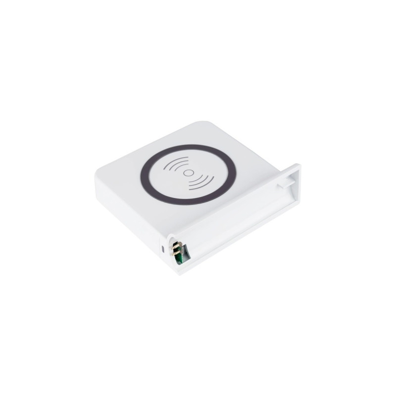 Good Connections Qi Wireless Charging Pad 15 Watt, Ladeschale(weiß, für USB-Desktop-Schnellladestation PCA-D006W (linke Seite))