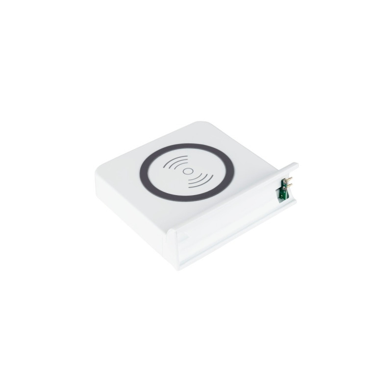 Good Connections Qi Wireless Charging Pad 15 Watt rechts, Ladeschale(weiß, für USB-Desktop-Schnellladestation PCA-D006W (rechte Seite))
