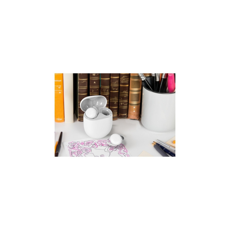 Google Pixel Buds A-Series, Kopfhörer(weiß, USB-C, Bluetooth)