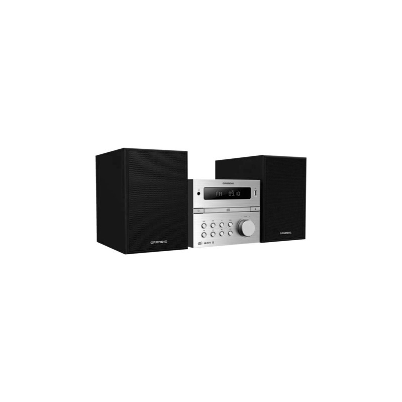 Grundig CMS 4200, Kompaktanlage(silber, Bluetooth, DAB+, CD, FM)