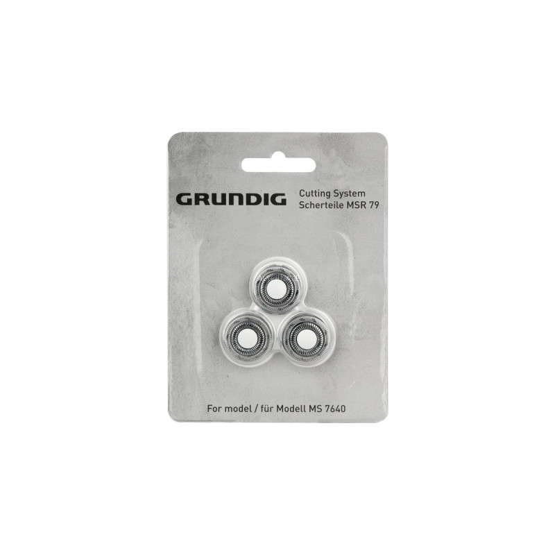 Grundig Ersatzscherkopf MSR79(silber, für MS 7640)