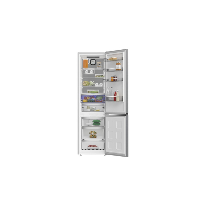 Grundig GKPN 66940 LXPW, Kühl-/Gefrierkombination(edelstahl)