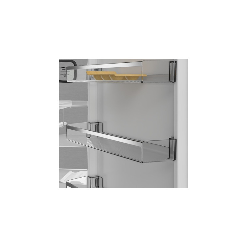 Grundig GKPN 66940 LXPW, Kühl-/Gefrierkombination(edelstahl)