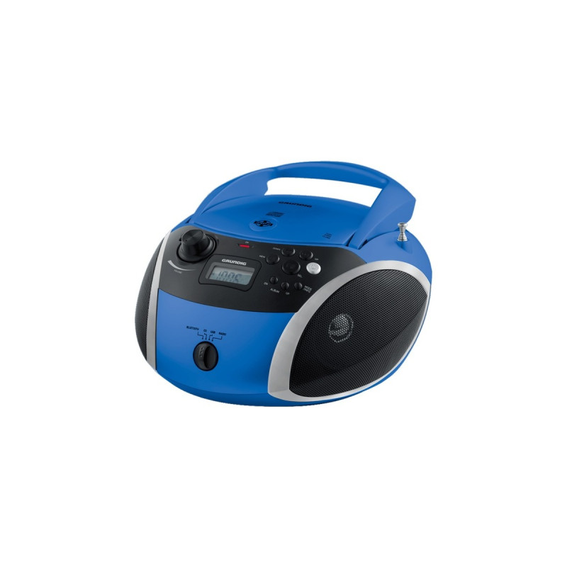 Grundig GRB 3000, CD-Player(blau/silber, FM Radio, CD-R/RW, Bluetooth)