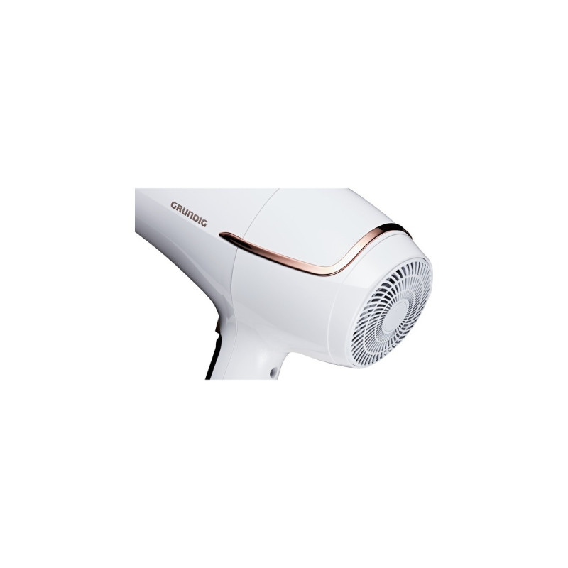 Grundig HD 7880 Ionic Touch-Control, Haartrockner(weiß/roségold)