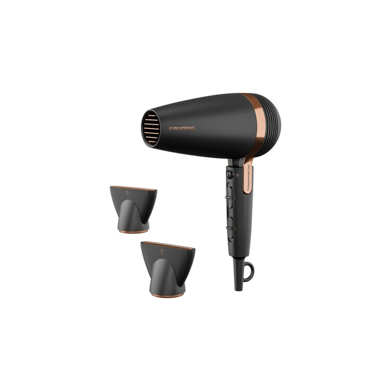 Grundig HD 8080 NaturaShine, Haartrockner(schwarz/roségold)