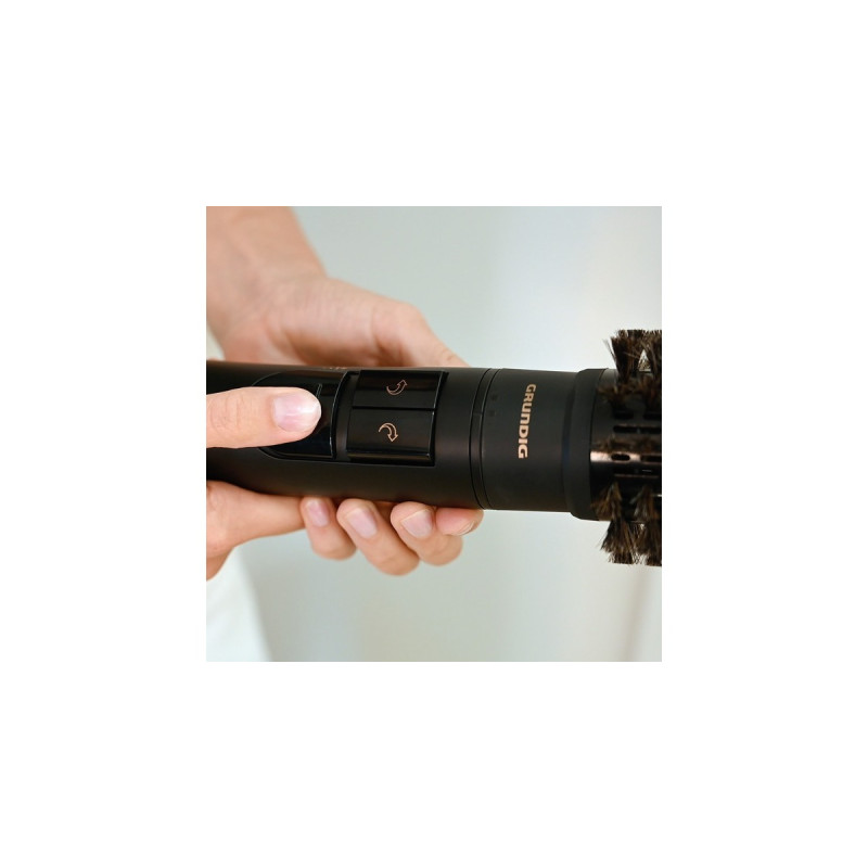 Grundig HS 7080 NaturaShine, Warmluftbürste(schwarz/roségold)