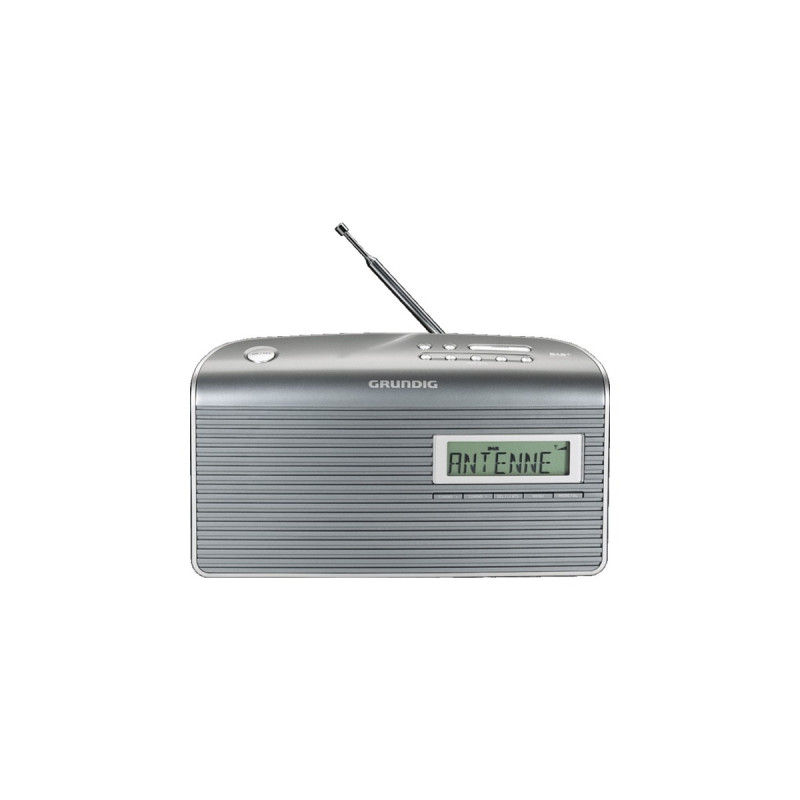 Grundig Music 7000, Radiowecker(grau/silber, DAB+, FM, RDS)